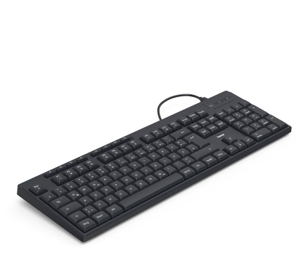 Hama Klawiatura przewodowa CK-200 czarna - 1331330 - zdjęcie 2
